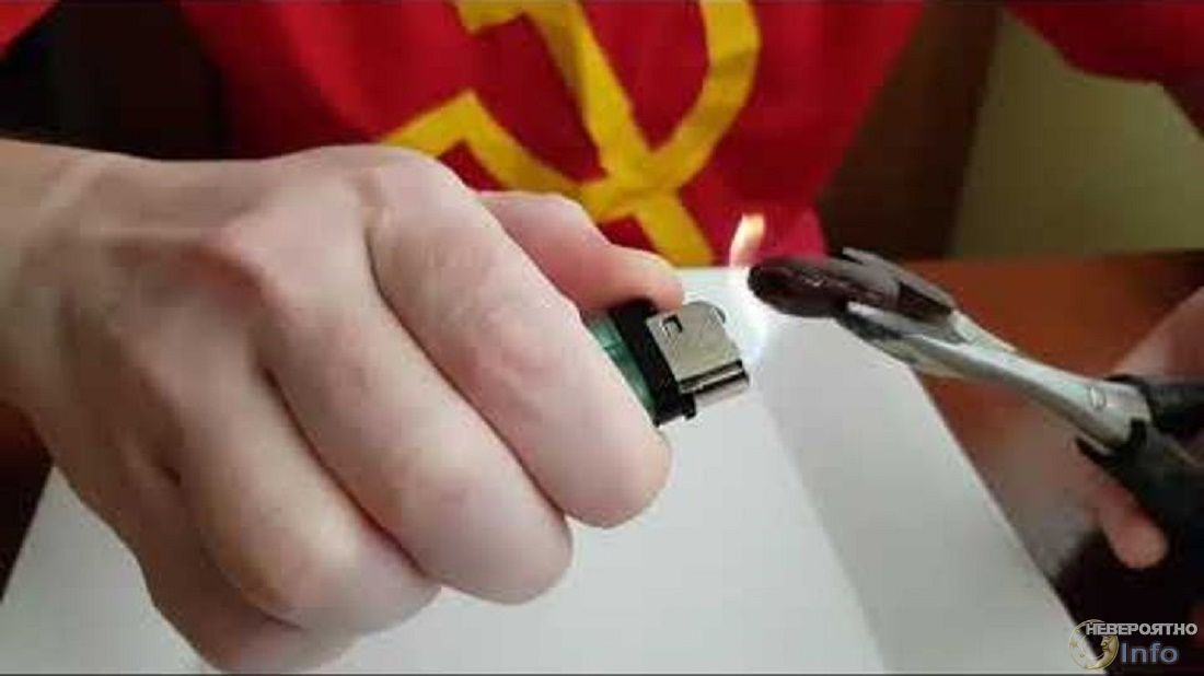 Путин и... горящий шоколад