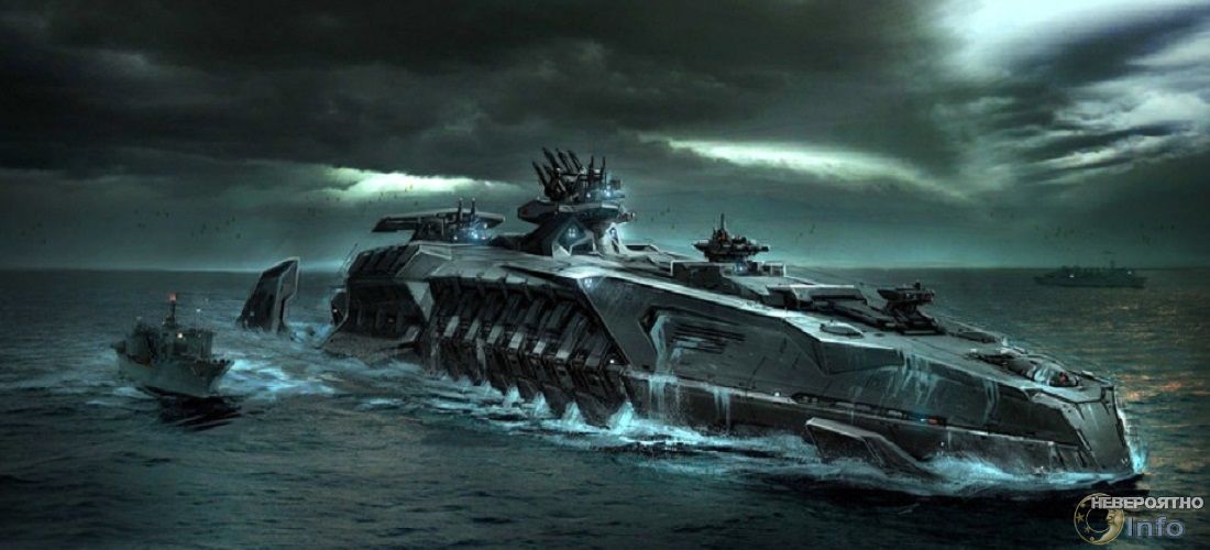 Субмарины подводной цивилизации